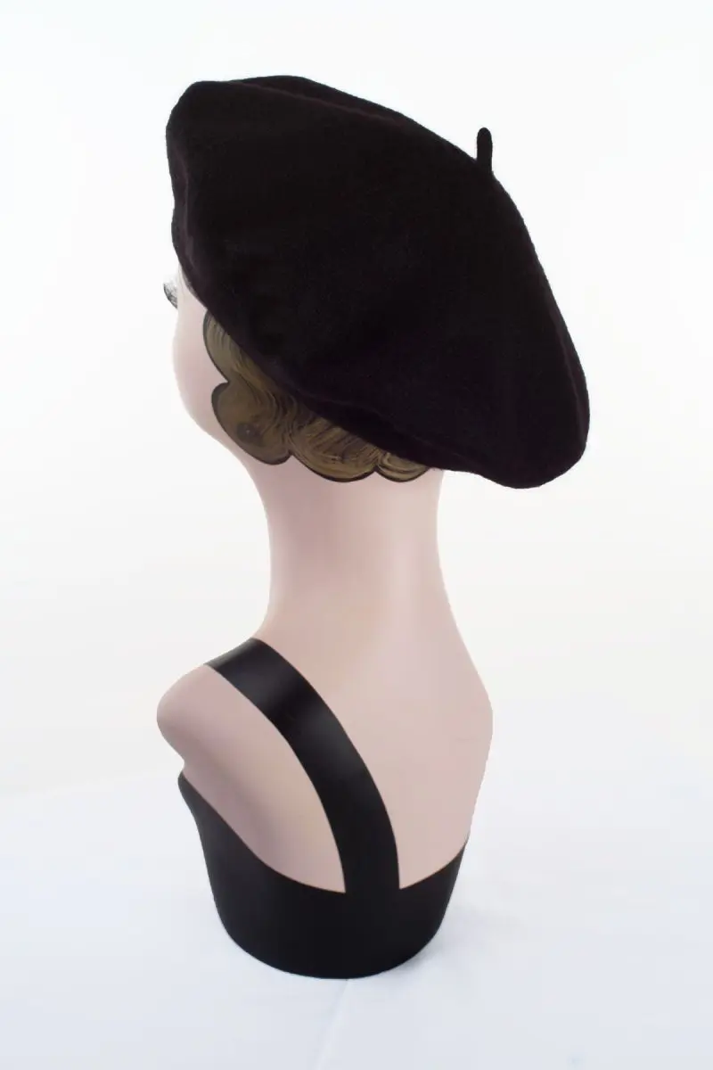 French Beret - Raven Black - Bilde 2