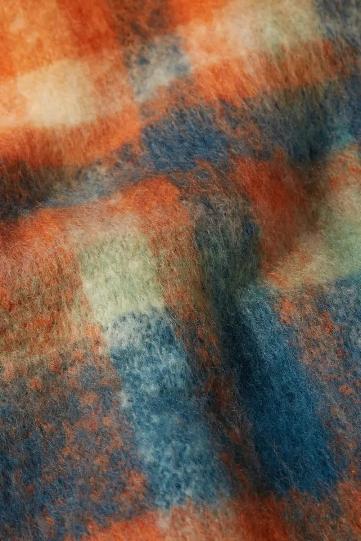 Skjerf Check - Burnt Orange - Bilde 2