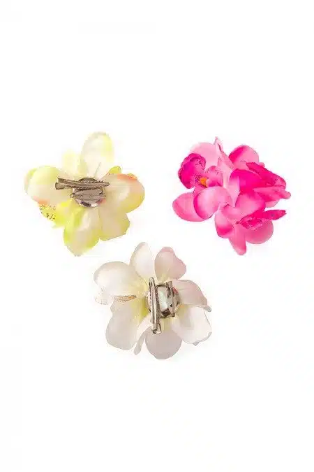 BLOSSOM HAIRCLIP - Lime