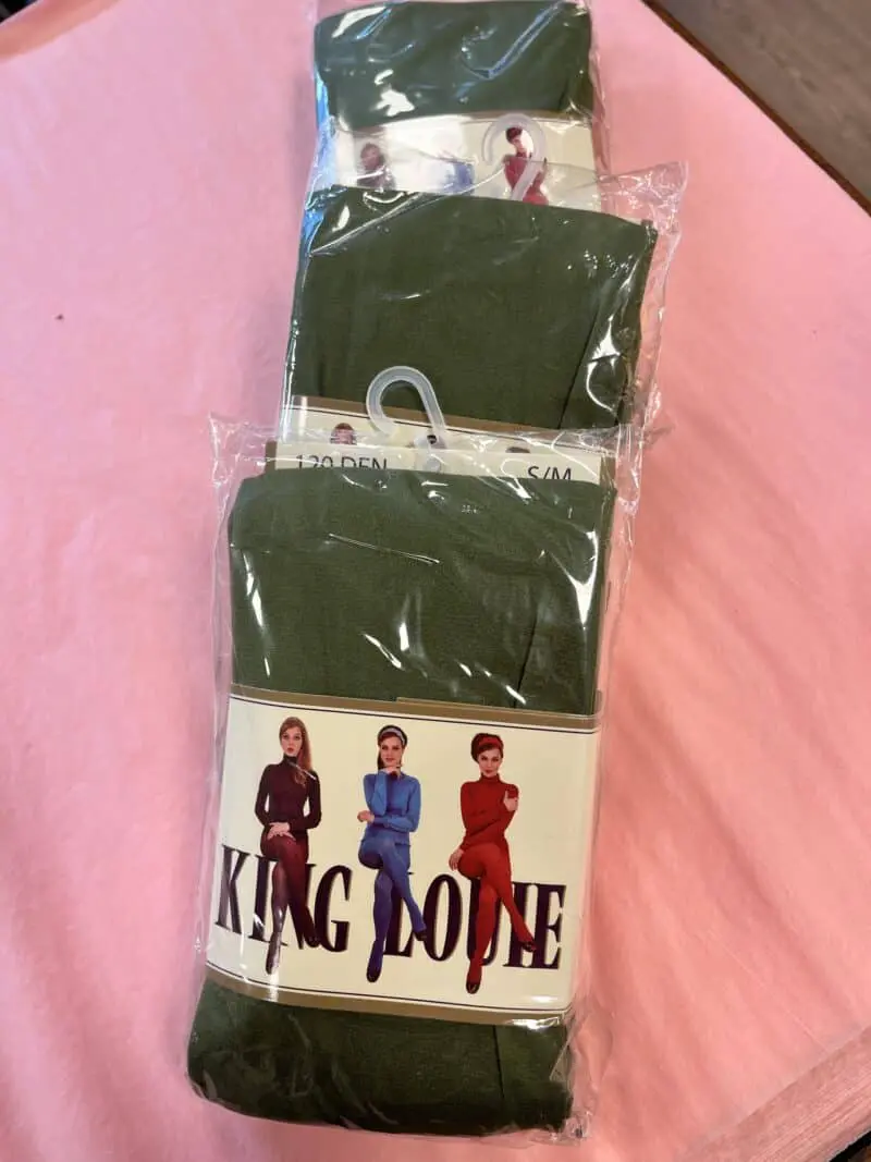 Tights Solid - Olive Green - Bilde 2