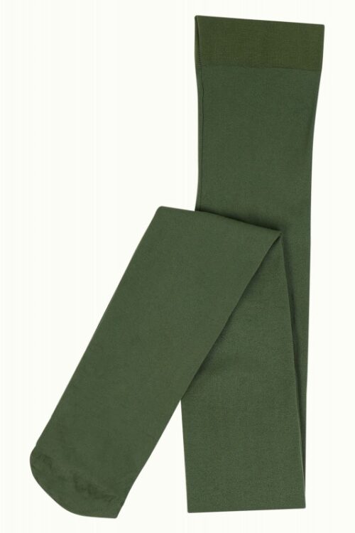 Tights Solid - Thyme Green