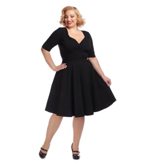 Trixie Doll Dress Black