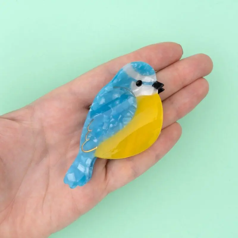BLUE TIT HAIR CLAW - Bilde 2