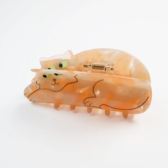 GINGER CAT HAIR CLAW