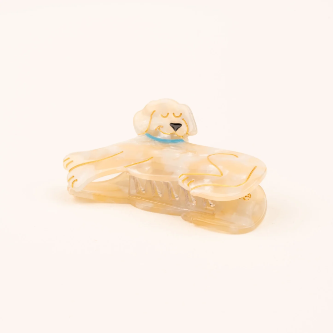 GOLDEN RETRIEVER HAIR CLAW
