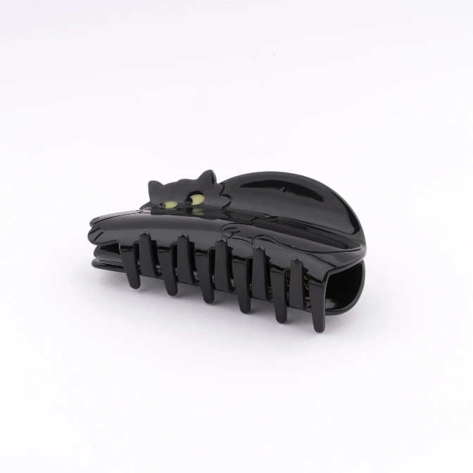 BLACK CAT HAIR CLAW - Bilde 2