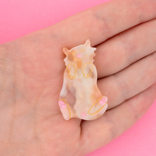 GINGER CAT HAIR CLIP