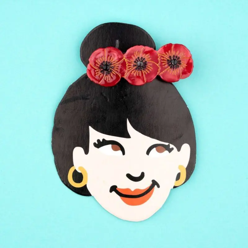 POPPY HAIR CLIP - Bilde 3