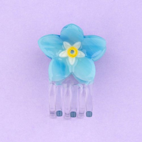 FORGET ME NOT MINI HAIR CLAW