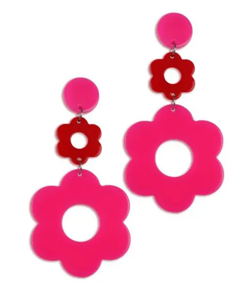 Pink Lulu Øreringer
