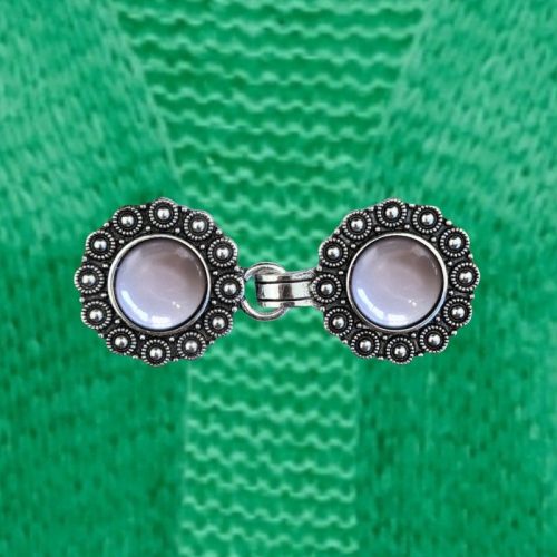 Urban Hippies Vest clips silver & grey