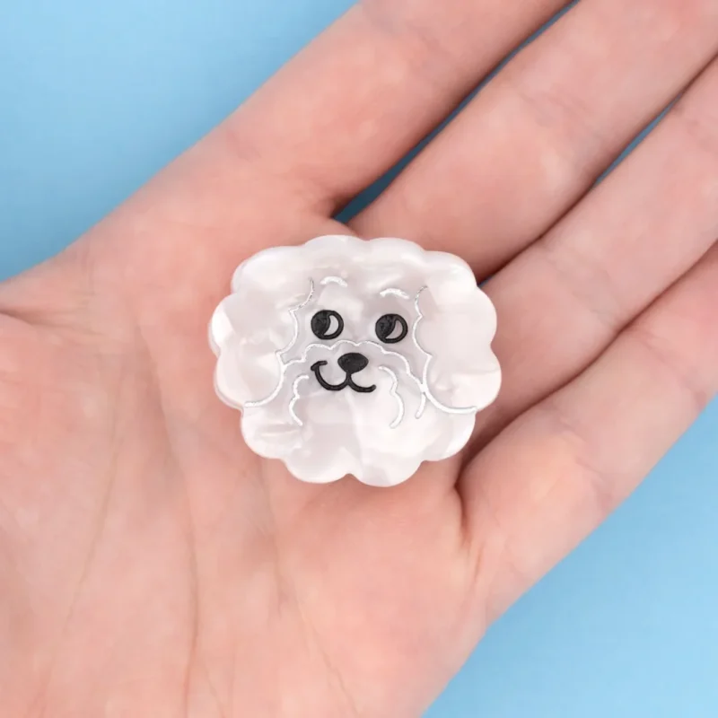 Bichon mini hair claw - Bilde 3