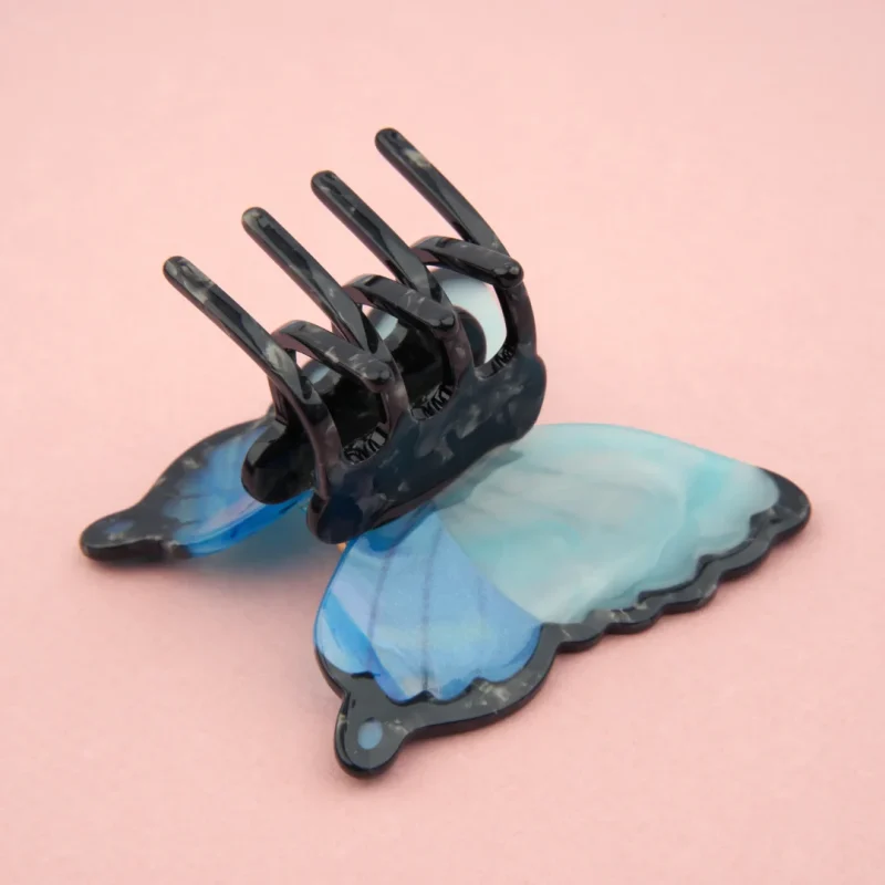 BLUE BUTTERFLY HAIR CLAW - Bilde 4