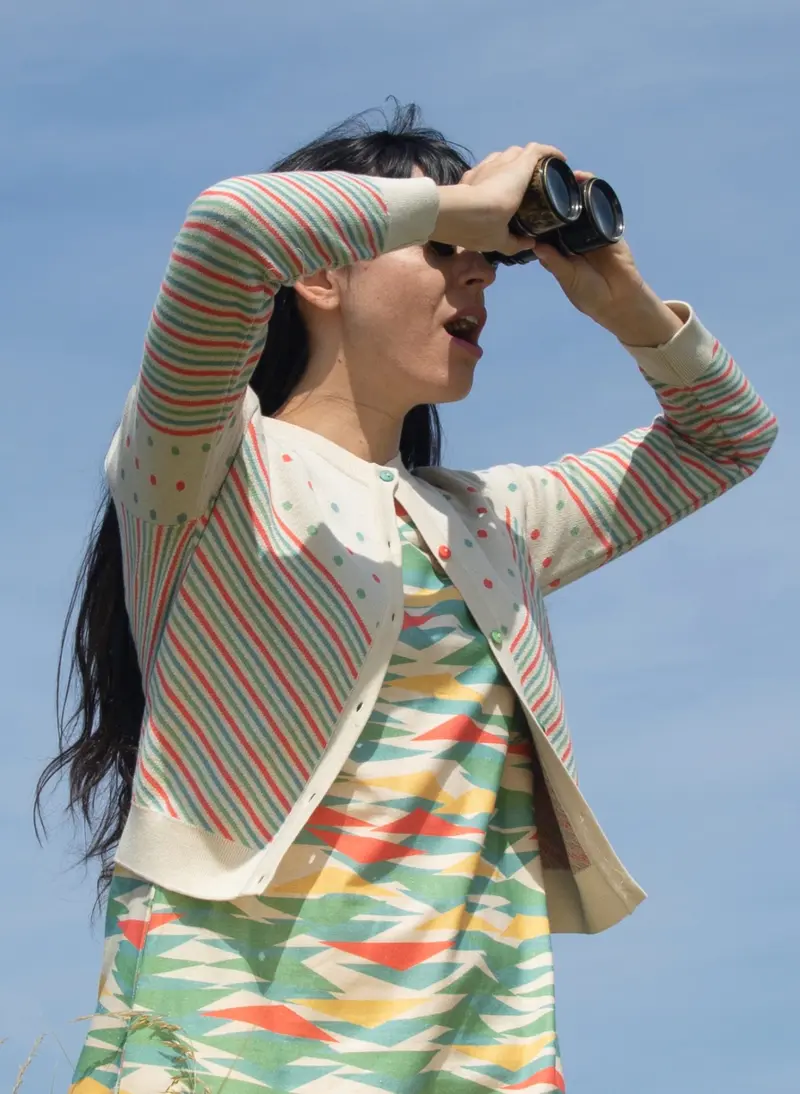 Vera Cream Slide Cardigan - Bilde 2