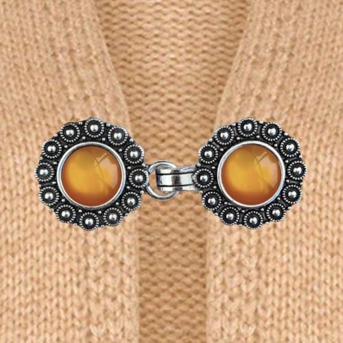 Urban Hippies Vest clip silver&lemonade orange