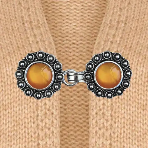 Urban Hippies Vest clip silver&lemonade orange