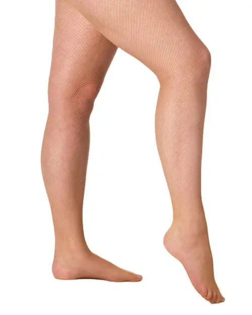 Fishnet Tights - Nude