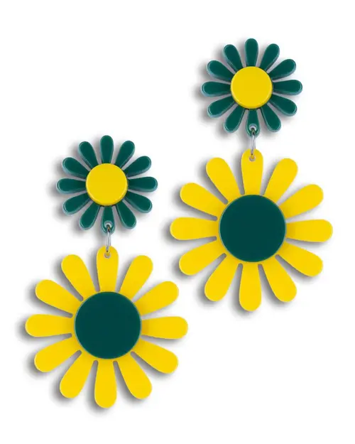 Mimosa Green Øredobber