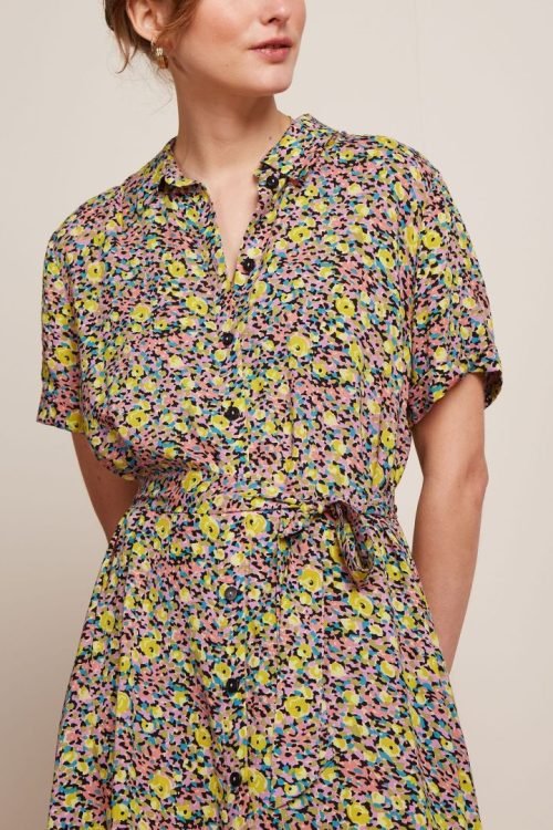 Vica Mouche Woven Kjole