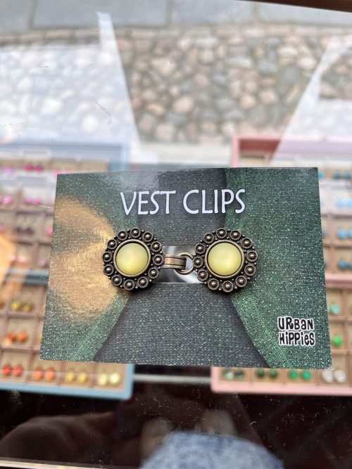 Urban Hippies Vest clip silver&lemonade orange