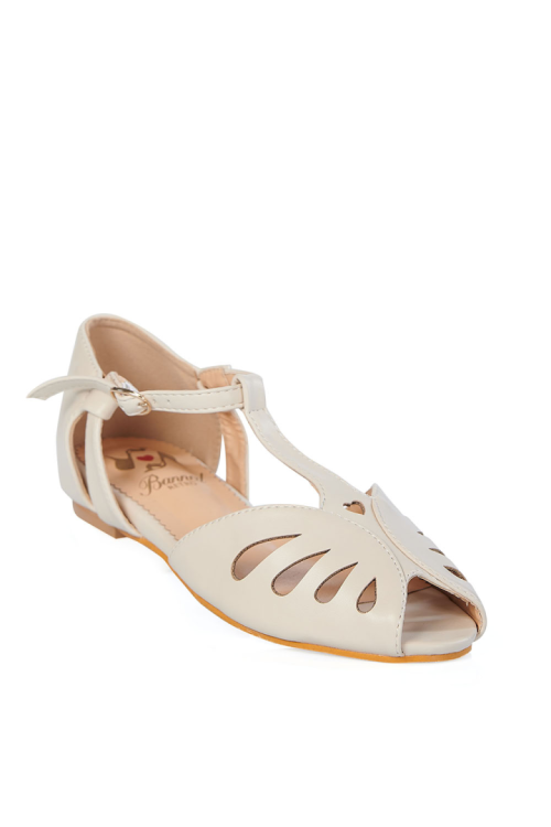 Secret Love Dapper Flats - Cream