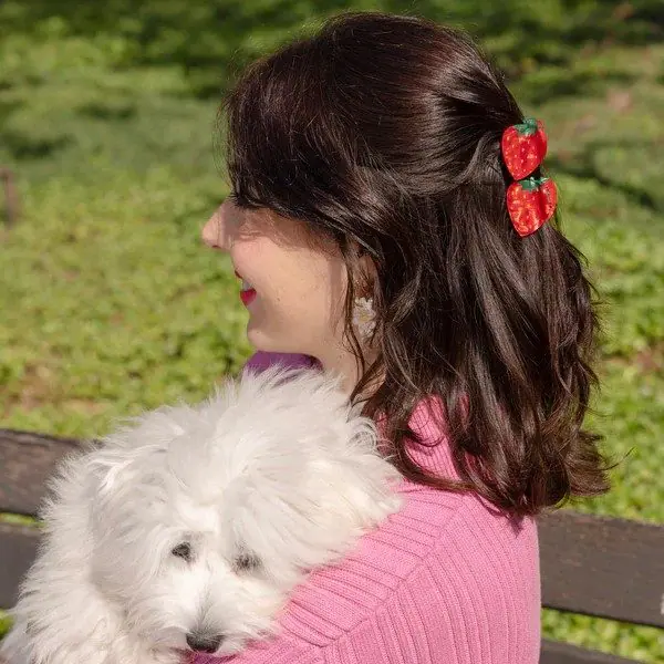 Strawberry Hair Claw