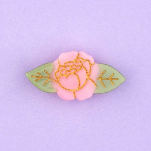Peony Hair Clip