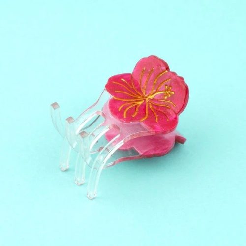 Hibiscus Mini Hair Claw