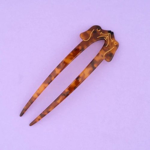 Dachshund Kiss Hair Pin