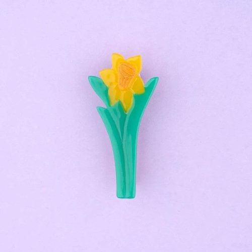 Daffodil Hair Clip