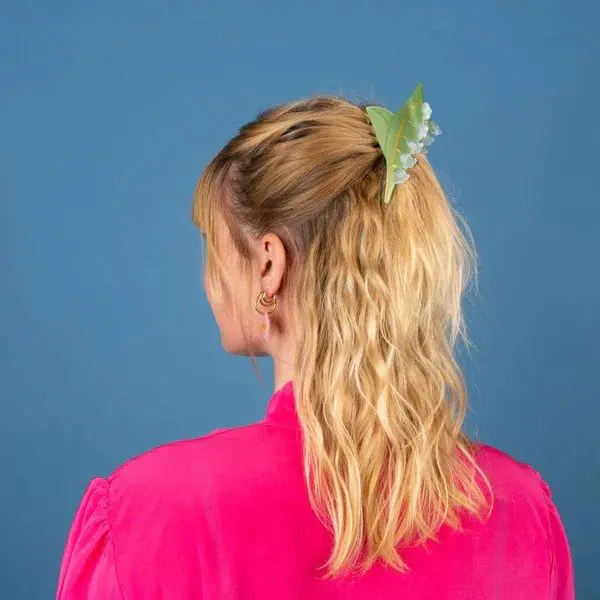 LILY OF THE VALLEY HAIR CLAW - Bilde 4