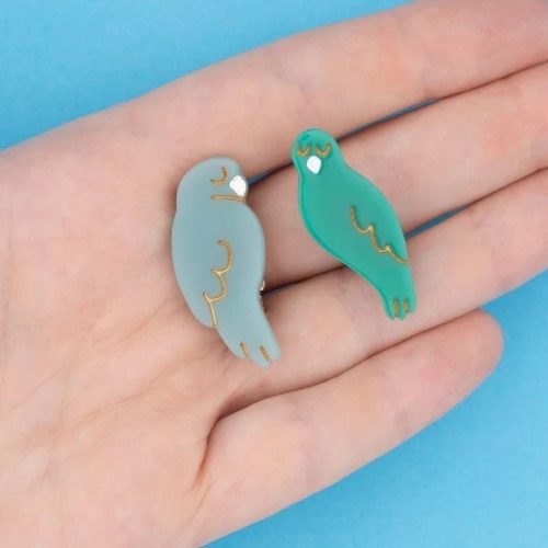 Lovebirds Hair Clip Set