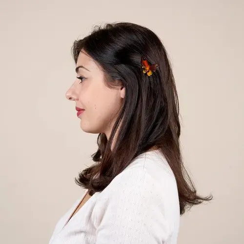 Moth Hair Clip