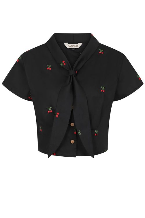Black Cherry Vibes Blouse