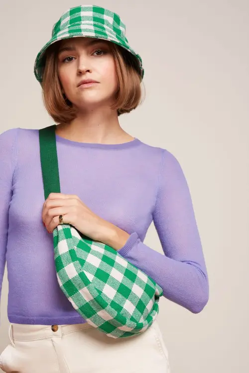Fanny Le Brigitte Crossbody-veske - Ultra Green
