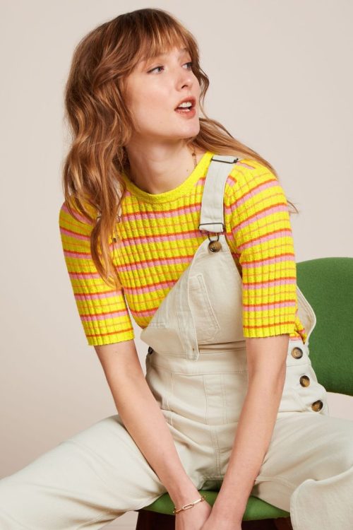Agnes Sunny Rib Topp