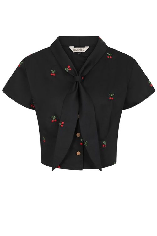 Black Cherry Vibes Blouse