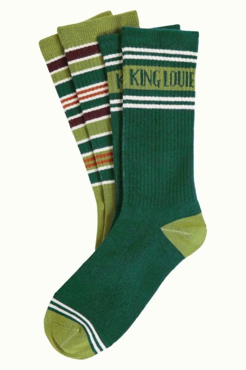 Sokker 2pk Logo - Pine Green