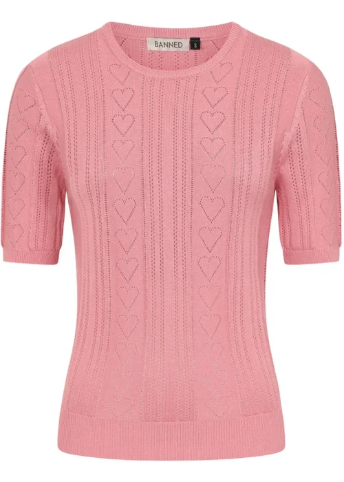 Ruby Heart Topp - Blush