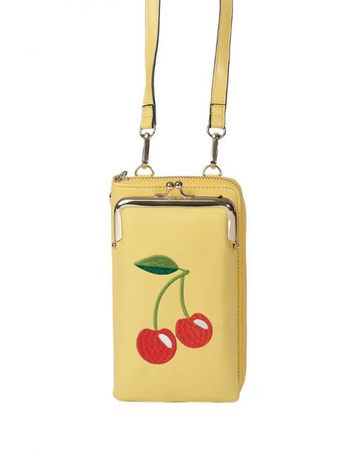 Cherry Pie Cross Body Phone Bag - Gul