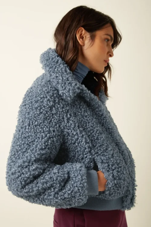 Isa Jacket Basil Fur