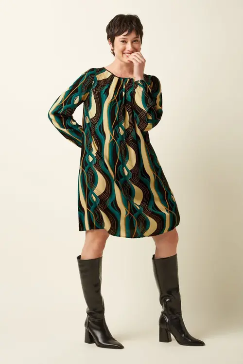 Laura Pleat Elysse Kjole