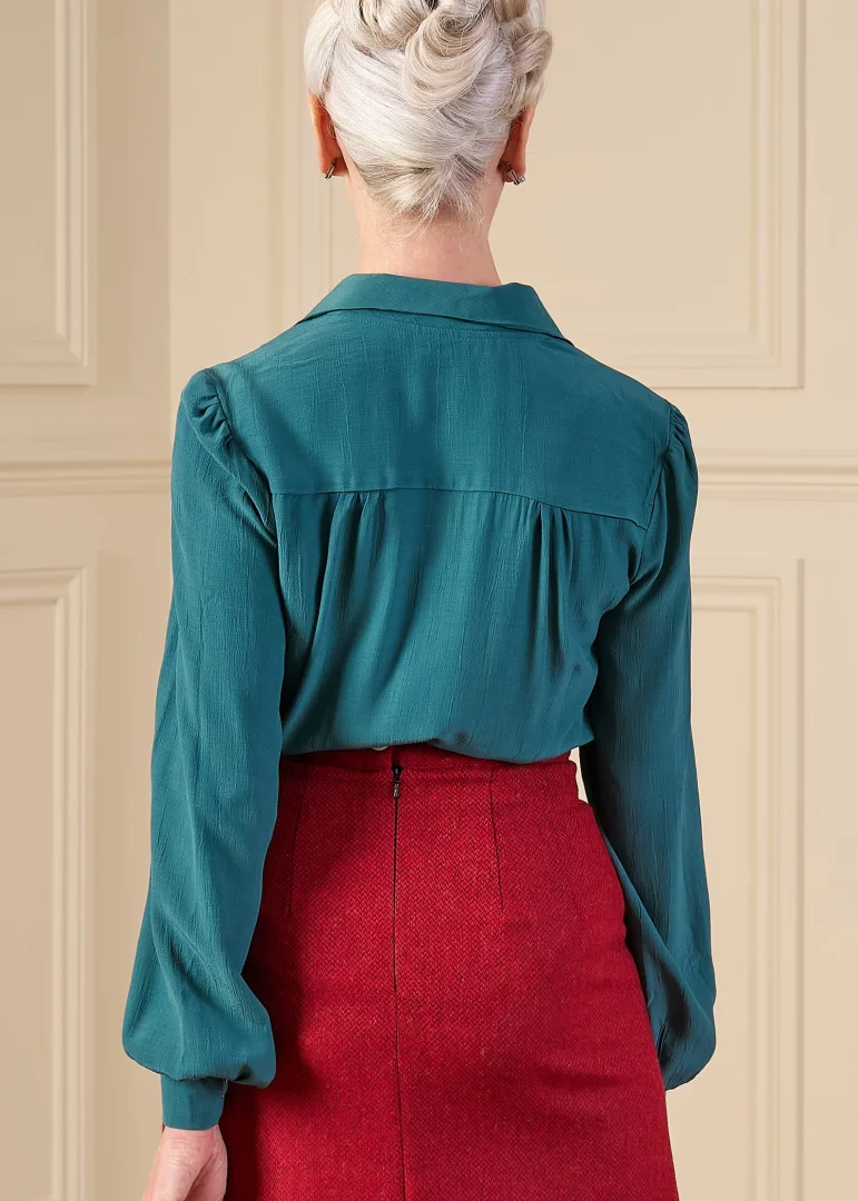 1940s Victory Blouse Dragonfly - Bilde 2