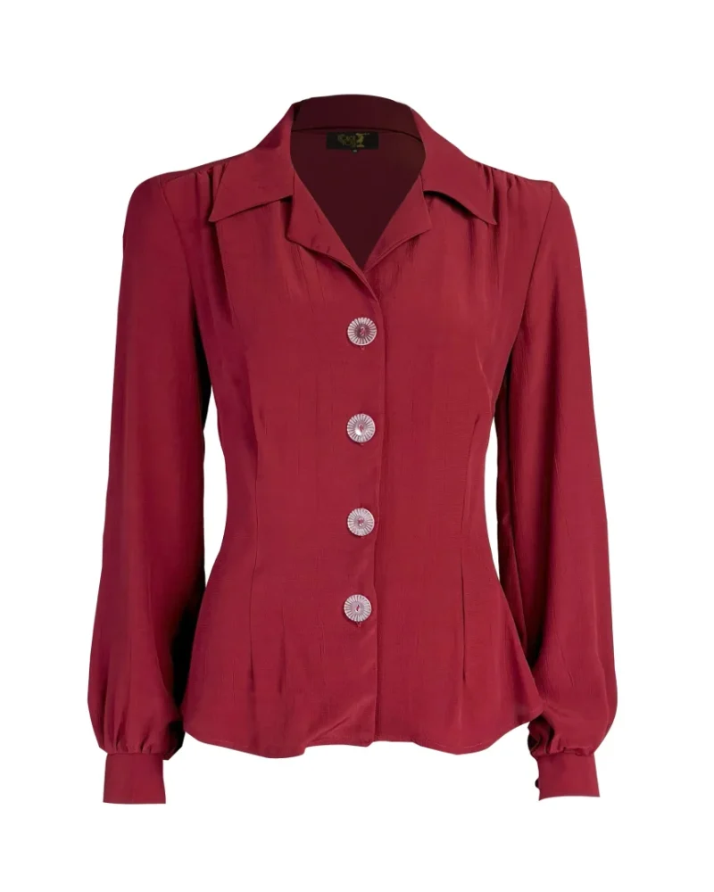1940s Victory Blouse Port - Bilde 4