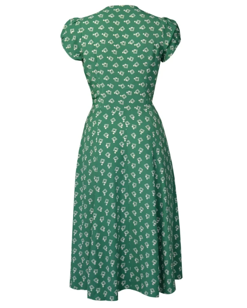 1930s Ava Tea Dress -Dia Deco - Bilde 5