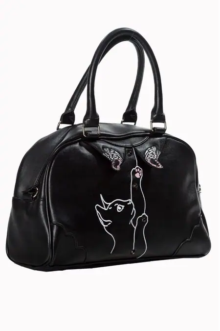 Black Meow Bag - Bilde 4