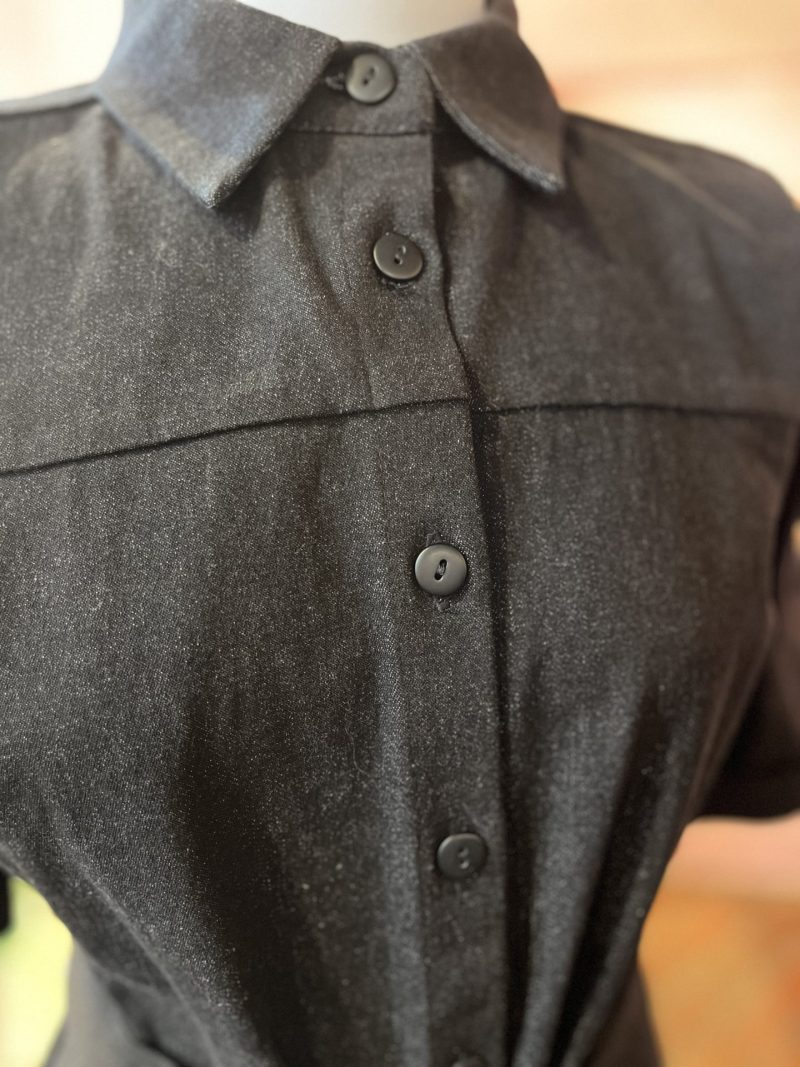 My fab Denimdress short Sleeve Sort - Bilde 4