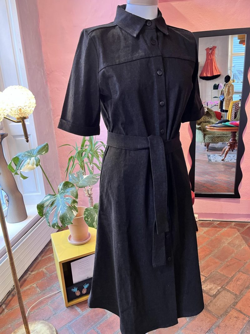 My fab Denimdress short Sleeve Sort - Bilde 3