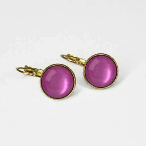 Urban Hippies Øredobber  Dots Crocus Pink GP