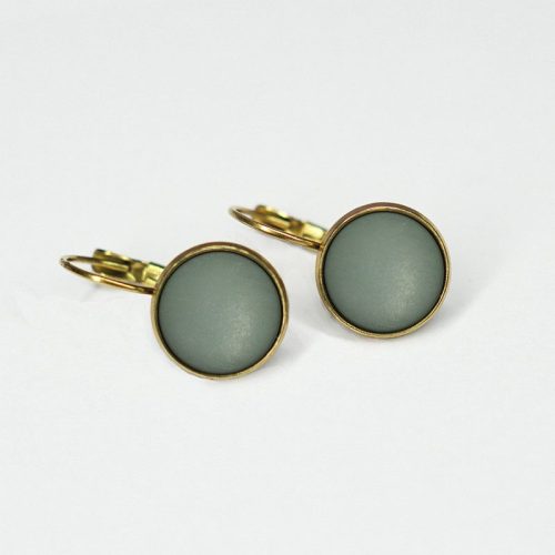 Urban Hippies Øredobber Dots Fir green GP